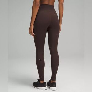 Lululemon Wunder Train High-Rise Tight 28" – Espresso – Size 0 NWT